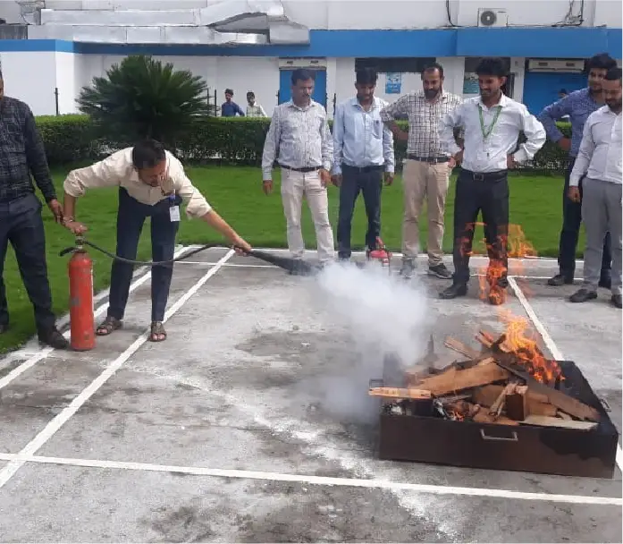 Fire drill and safety compliance training